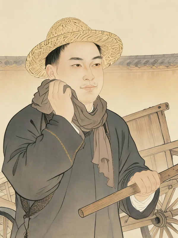 拉车的老周